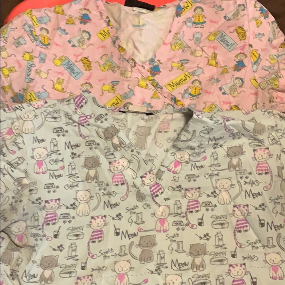 Scrub tops - Picture 1 of 1
